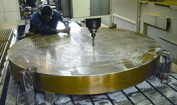 Tubesheet Drilling