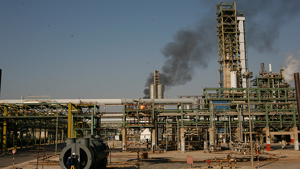 Surface Condenser - ready to be installed at Amirkabir Petrochem. Plant